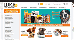 Desktop Screenshot of lukapetmarket.com